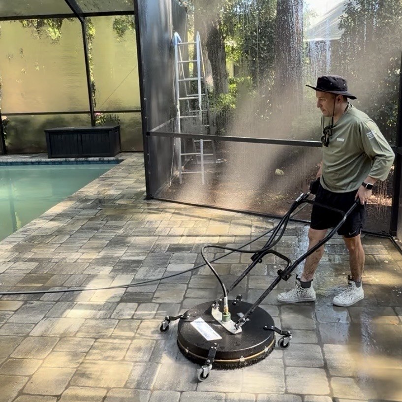 Pool deck cleaning service in Jacksonville FL