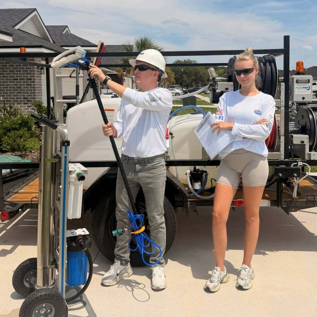 Dirt and debris removal from solar panels