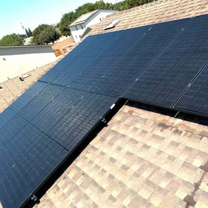 Dirt and debris removal from solar panels